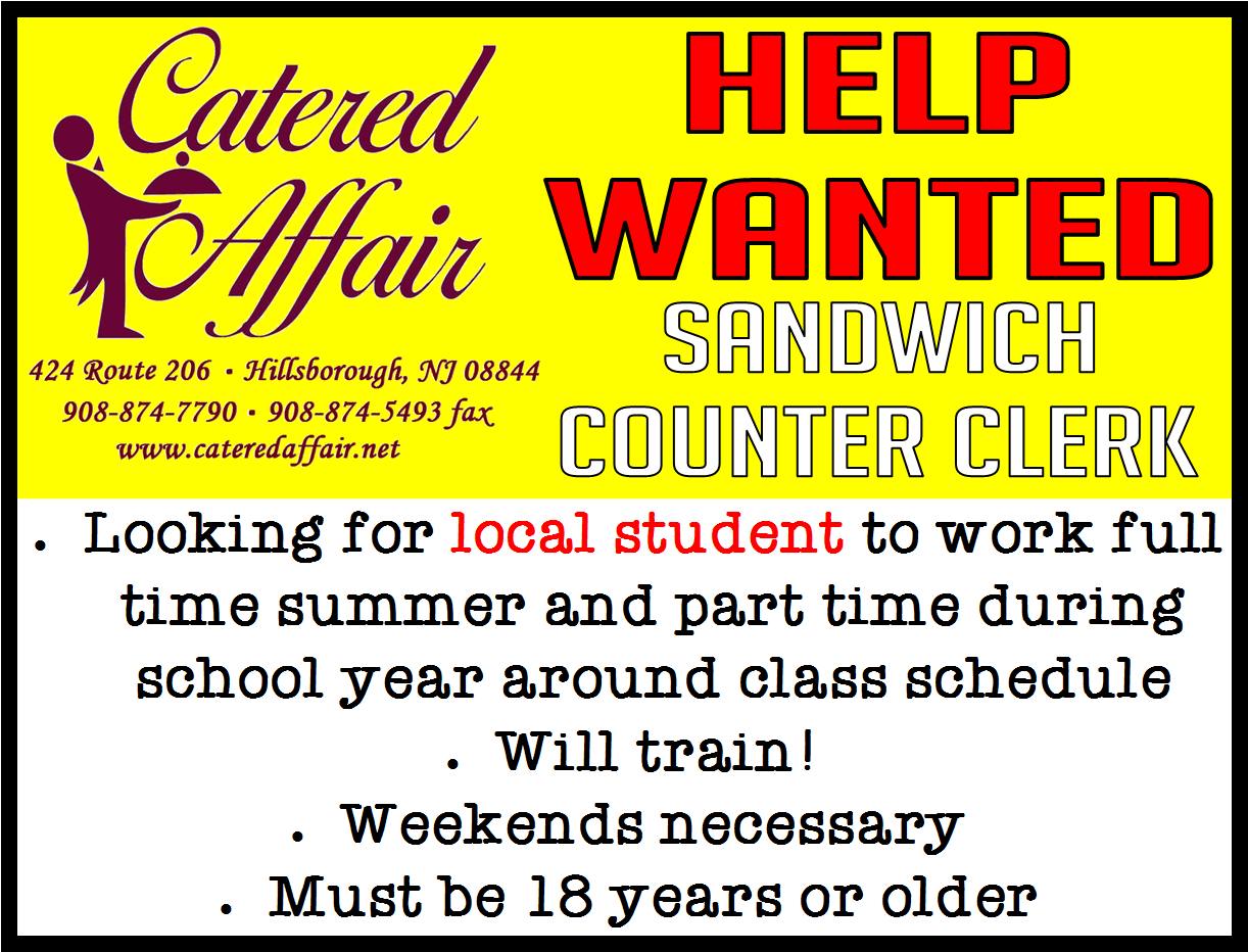 Know any soon-to-be H.S. graduates or college students that are looking for a FT summer job and then a PT job around classes in the Fall? Please share for us!